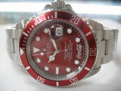 Coca-Cola Red Face Rolex Replica Submariner Cocacola Watch